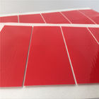 0.5mm-2mm Die Cut Adhesive Tape , Red 3M PE Foam Squares
