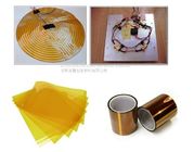 0.25mm SGS Kapton Polyimide Tape , 33m Heat Resistant Electrical Insulation Tape