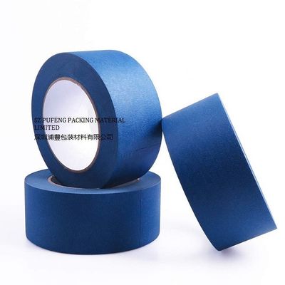 Heat Resistant Masking Adhesive Tape , RoHS Rubber Masking Tape