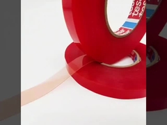 TESA 4965 Double Sided Adhesive Tape Red Film Heat-resistant PET Substrate 0.2MM Thick