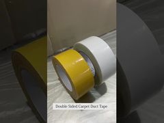 Double-sided long filament adhesive tape mesh glass fiber carpet tape