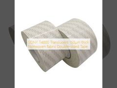 SONY T4000 Translucent 150μm thick Nonwoven fabric Double-sided Tape