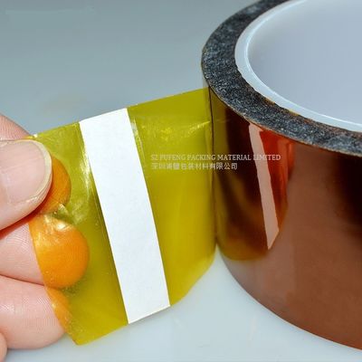 Die-cutting 0.075mm Electronic Polyimide Kapton Tape Heat Resistance