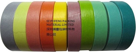 36mmx55m Masking Adhesive Tape , Pressure Sensitive Masking Tapes For Painting masking tape color