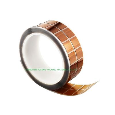 Gold finger high-temperature resistant tape tea-colored PI film circuit board insulating tape can be die-cut