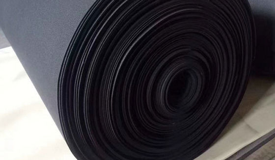 Buy EPDM Fire Retardant Foam E-4388 Black Single Foam Type Ethylene Propylene Rubber Low Hardness Rubber Sponge online manufacture