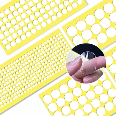 Buy 1mm Thickness Double Sided Nano Tape Transparent Color Removable Die Cut  For Stcking Usage online manufacture