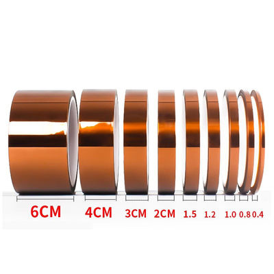 Buy PI Kapton tape Amber Insulation Heat Resistant Tape for electron industry online manufacture