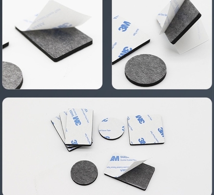 Buy 3mm Round Strong High Stick Sponge Tape 3M Die Cut Double Sided Fixing Tape online manufacture