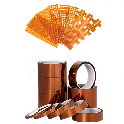 Buy 110 Micron Kapton Tape PI Tawny Polyimide Electrical Insulating PET Tape online manufacture