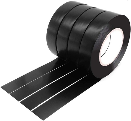 Buy Black PVC Electrical  Insulating Tape With Resistance To 600V High Voltage online manufacture