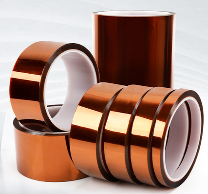 Buy High Performance 50μm Polyimide Film Tape with Silicone Adhesive for Industrial Protection online manufacture