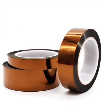 Buy 50 Micron Polyimide Tape with Silicone Adhesive for High Temperature Electrical Insulation online manufacture
