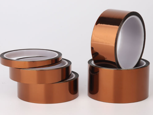 Buy 50μm Polyimide PI Tape with Silicone Adhesive, High Temperature Resistant up to 260°C online manufacture