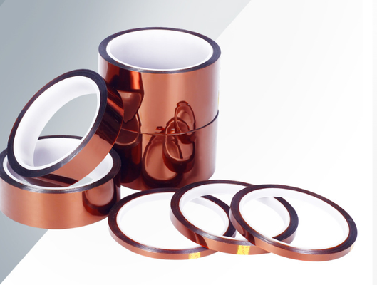 Buy Kapton Polyimide Tape with Silicone Adhesive 50 Micron Thickness Ideal for PCB Masking SMT and High Temperature Processing online manufacture