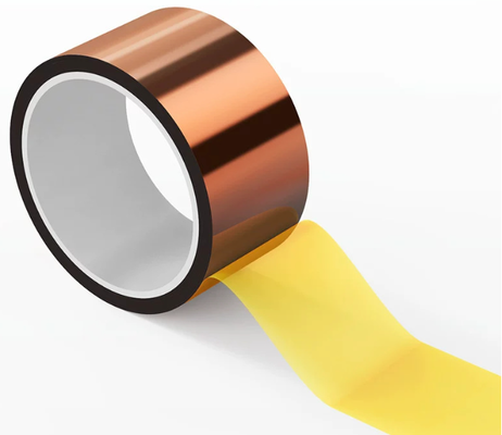 Buy Kapton Polyimide Tape with Silicone Adhesive 50 Micron Thickness Custom Die Cut Sizes Suitable for Industrial Electrical Insulation online manufacture