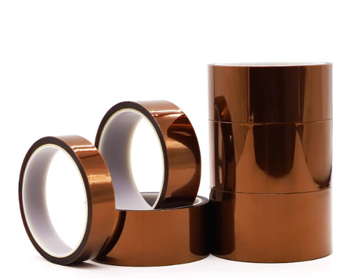 Buy Kapton Polyimide Tape 50 Micron Thickness Heat Resistant Tape for Electrical Insulation and Automotive Battery Protection online manufacture