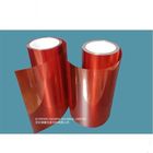 Red Protector Film 100 Micron Touch Screen   Single Side Silicone Coated Heat Resistant