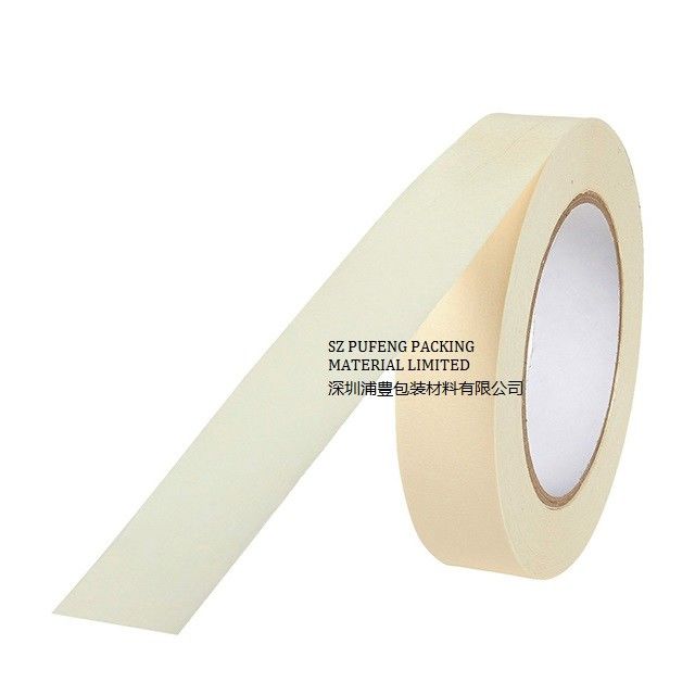 Easy Tear 0.1mm White Masking Tape , Waterproof Automotive Paint Masking  Tape