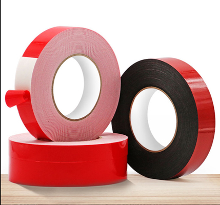 PE foam double-sided tape White/black color electronic dust and shock proof tape