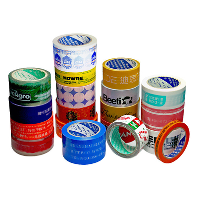 Transparent BOPP packing tape, custom color logo printing tape