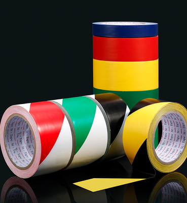 PVC Warning Tape Zebra Crossing Warning Color Marking Landmark Tape