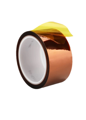 Amber 3M Low Static Polyimide Film Tape 7419 For High Temperature And Chemical Masking