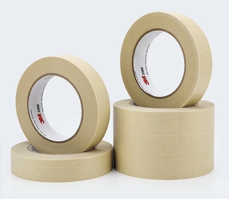 3M2308 Fine Paper Tape Non-trace High Temperature Resistant Car Spray Paint Model Shade Decoration Seam 1-10CM Wide