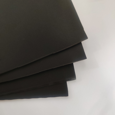 Black INOAC poron Foam LE-20 High Rebound 6.0mm Rubber Backed Foam