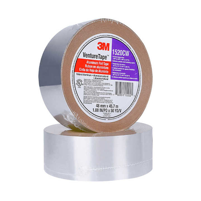 3m 1520CW Aluminum Foil Tape 0.08mm Thick Thermal Conductive Tape