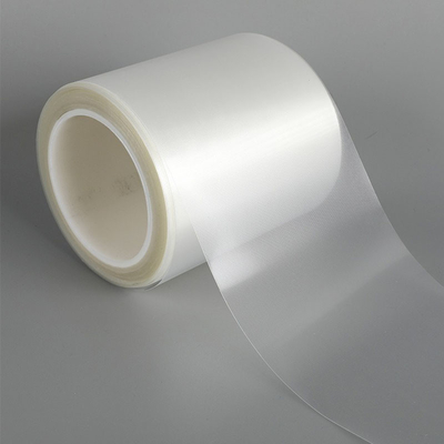 Silicone Coated 0.05mm Transparent Mesh PET Polyester Protective Film