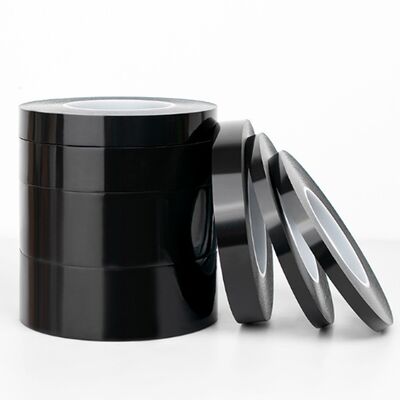 0.06mm Black Kapton tape Silicone Adhesive light shielding PCB tape
