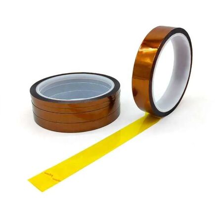 Kapton Polyimide 60 micron PI polyimide film tape silicone adhesive temperature 260℃ Tape