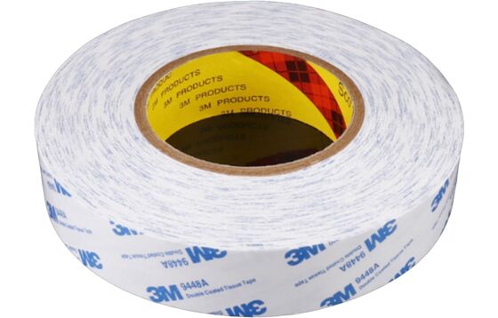 3M 9448ADouble Sided Adhesive Tape pressure sensitive tissue carrier tape for bonding mounting laminating and assembly industrial