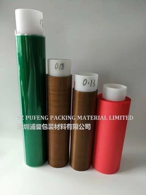 PET high temperature adhesive tape organic silicone transparent polyester tape