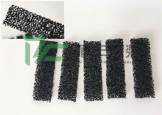 Dustproof 15mm Foam Filter Material , 35PPI Carbon Filter Sponge