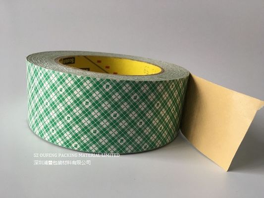 410M 0.15mm Double Sided Rubber Adhesive Tape , RoHS Double Coated Adhesive Tape