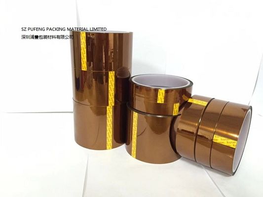 High Temperature Strong Double Sided Tape , Silicon ESD Polyimide die cut kapton tape