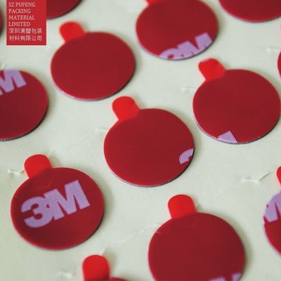 Heavy Duty Mounting Heat Resistant Acrylic Foam Tape 0.64mm pull tabs