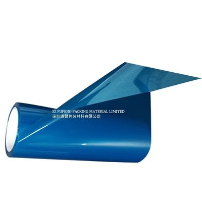 Weather Resistance Blue 0.05mm PET Protective Film For Mobile Phone Screen