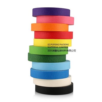 Car Auto Painting Silicone Red Colored Masking Tape
