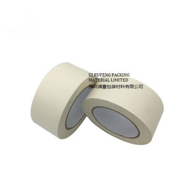 Easy Tear 0.1mm White Masking Tape , Waterproof Automotive Paint Masking Tape