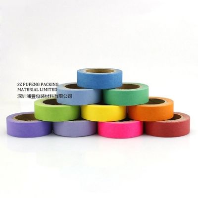 36mmx55m Masking Adhesive Tape , Pressure Sensitive Masking Tapes For Painting masking tape color