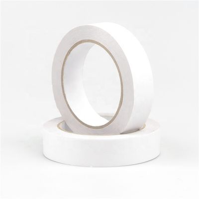 Hot Melt 50um Transparent Double Sided Adhesive Tape White Color
