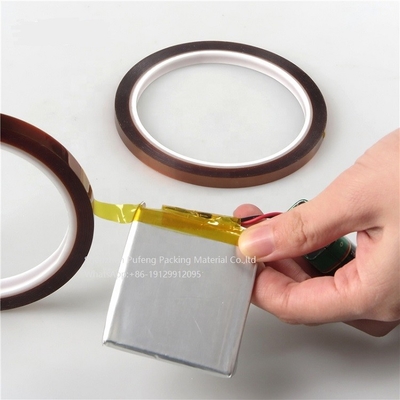 ESD Silicon Die Cut Insulation Polyimide Masking Tape For Battery