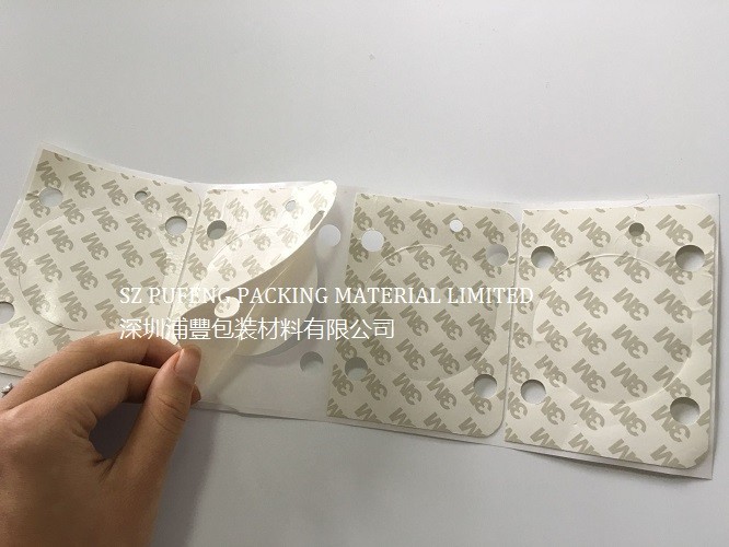 0.64MM Thickness Die Cut Adhesive Tape Custom Bonds Low Surface Energy